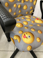 Кресло Варна (К) м Смайлик серый п.Гольф (упак)