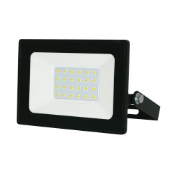 ULF-Q519 30W-6500K IP65 220-240V BLACK Прожектор светодиодный. Дневной свет6500К. Корпус черный. TM Volpe