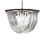 Люстра Murano 5 black