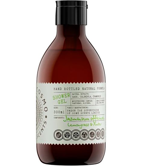 Жасмин лемонграсс и амбра, гель для душа, Eteria cosmo