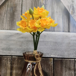 Букет нарциссы, искусственные силикон