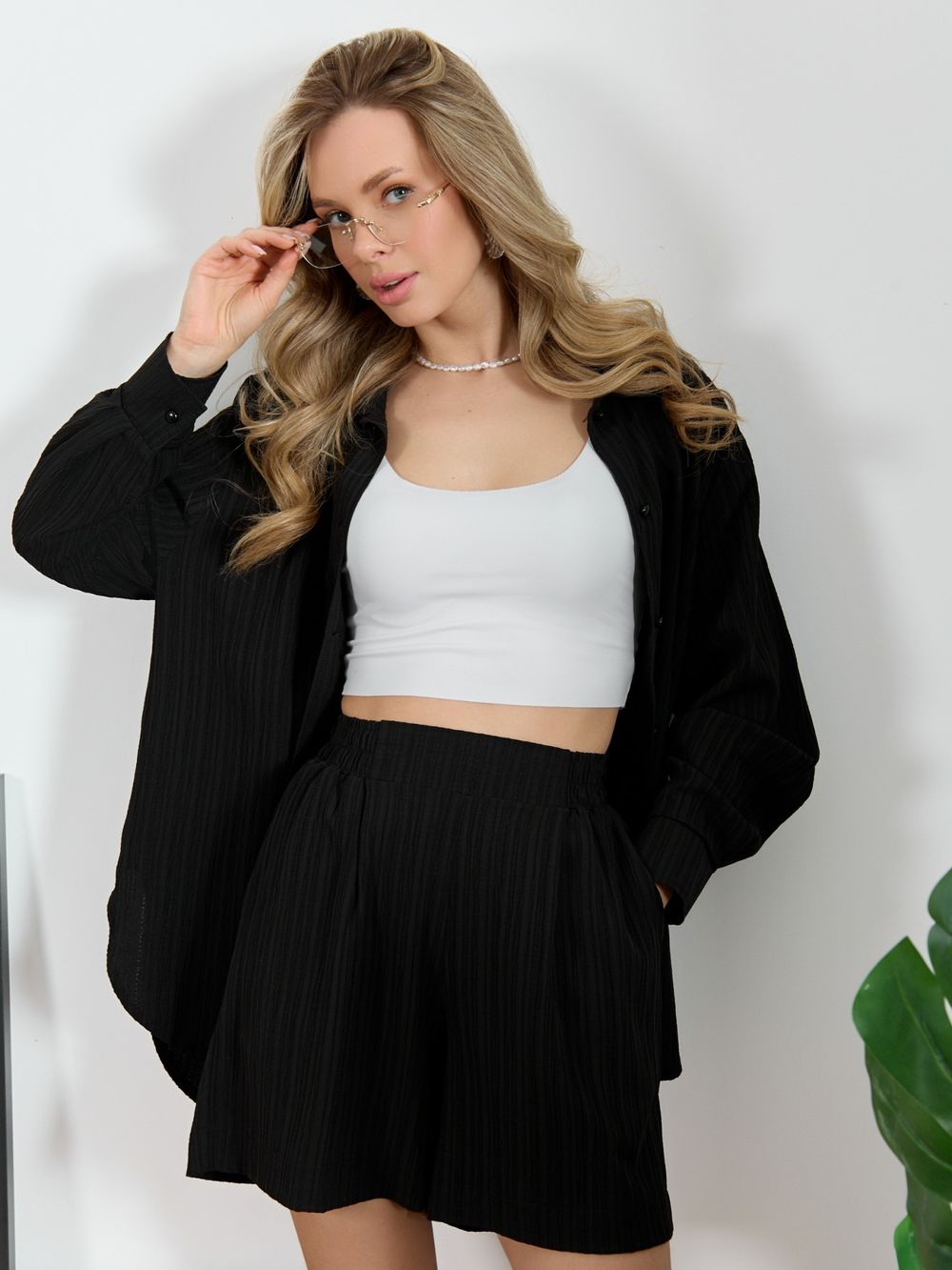 Рубашка Сиеста-5 Виотекс ЧЁРНЫЙ