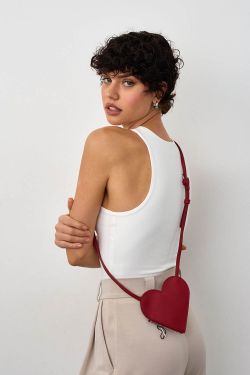 Майка из хлопка кремового цвета