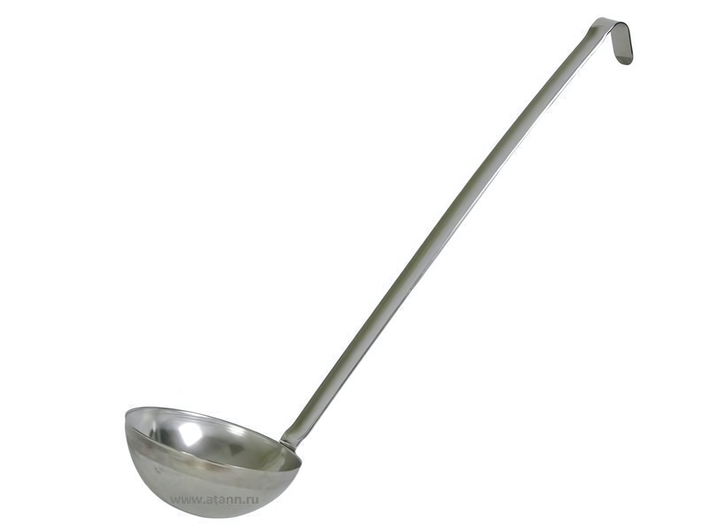 Ложка разливательная 250мл "Кулинар" упрощ.обработки, ручка 35см