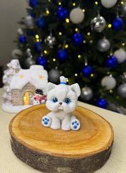 Yorkshire terrieri formasında sabun (ağ)