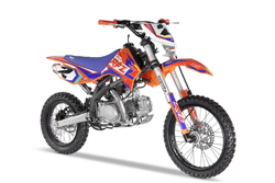 Питбайк Apollo RFZ START 125LE 17х14 Оранжевый