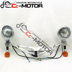 люстра на чоппер/круизер хром CC-Motor