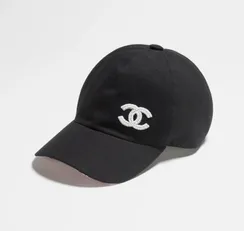 Бейсболка Chanel , черный