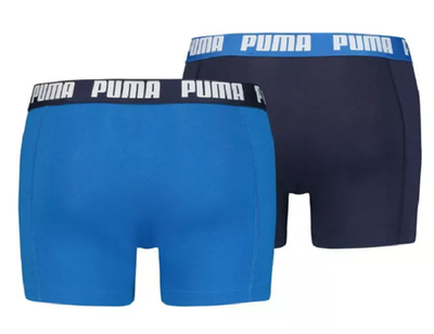Мужские спортивные боксеры Puma Basic Boxer 2P - true blue