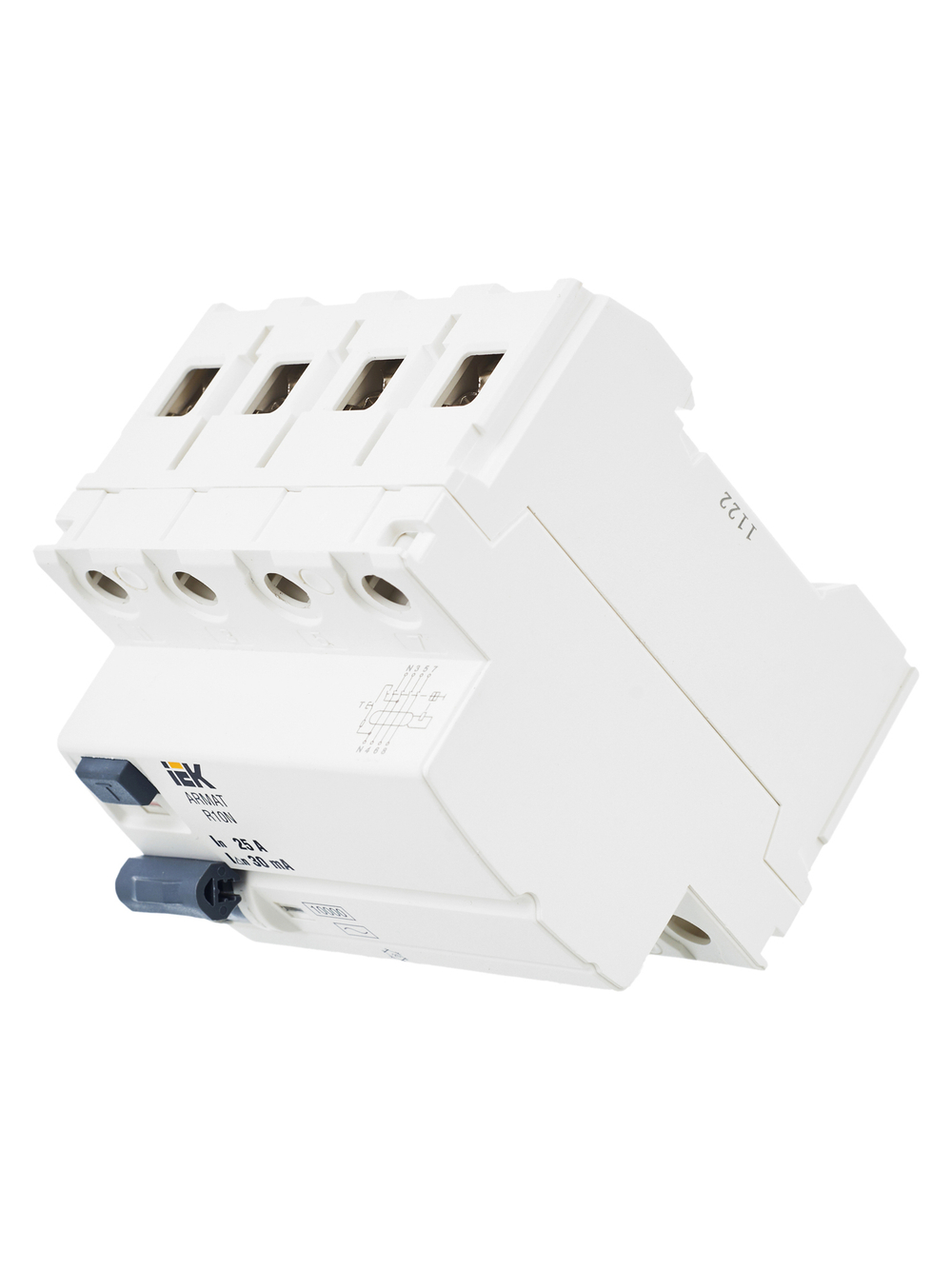 ARMAT Выключатель дифференциального тока R10N 4P 25А 30мА тип AC IEK