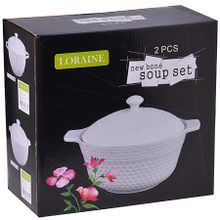 Супница Loraine 29970 фарфор 2850 мл