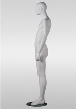 Мужской абстрактный манекен Mark 5/Белый матовый