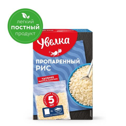 Рис Пропаренный Увелка 400 гр
