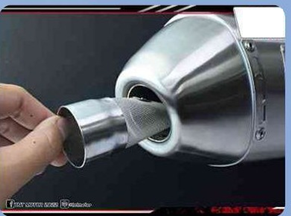 DB Killer out, Silencer 1 MOTO-X