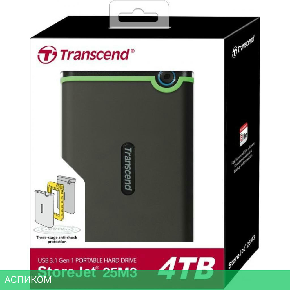 Внешний накопитель Transcend TS4TSJ25M3S