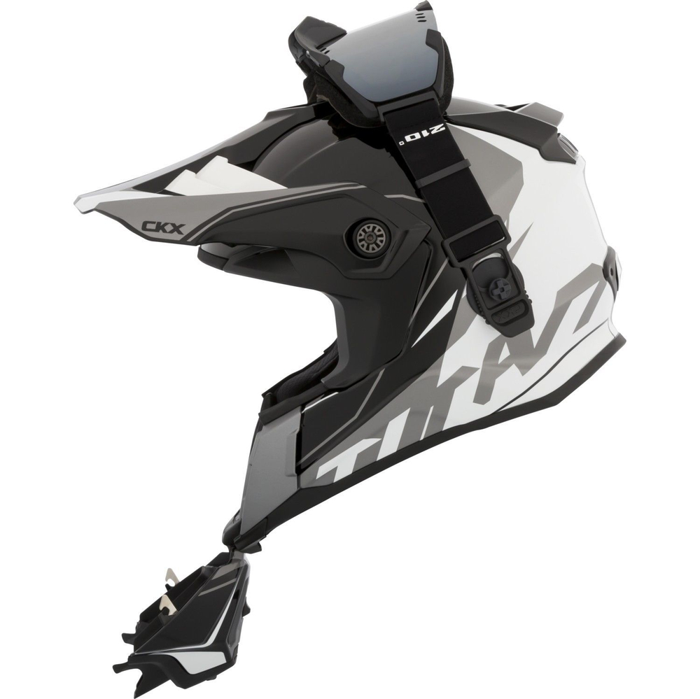 Шлем снегоходный бэккантри CKX TITAN CLIFF с очками CKX 210