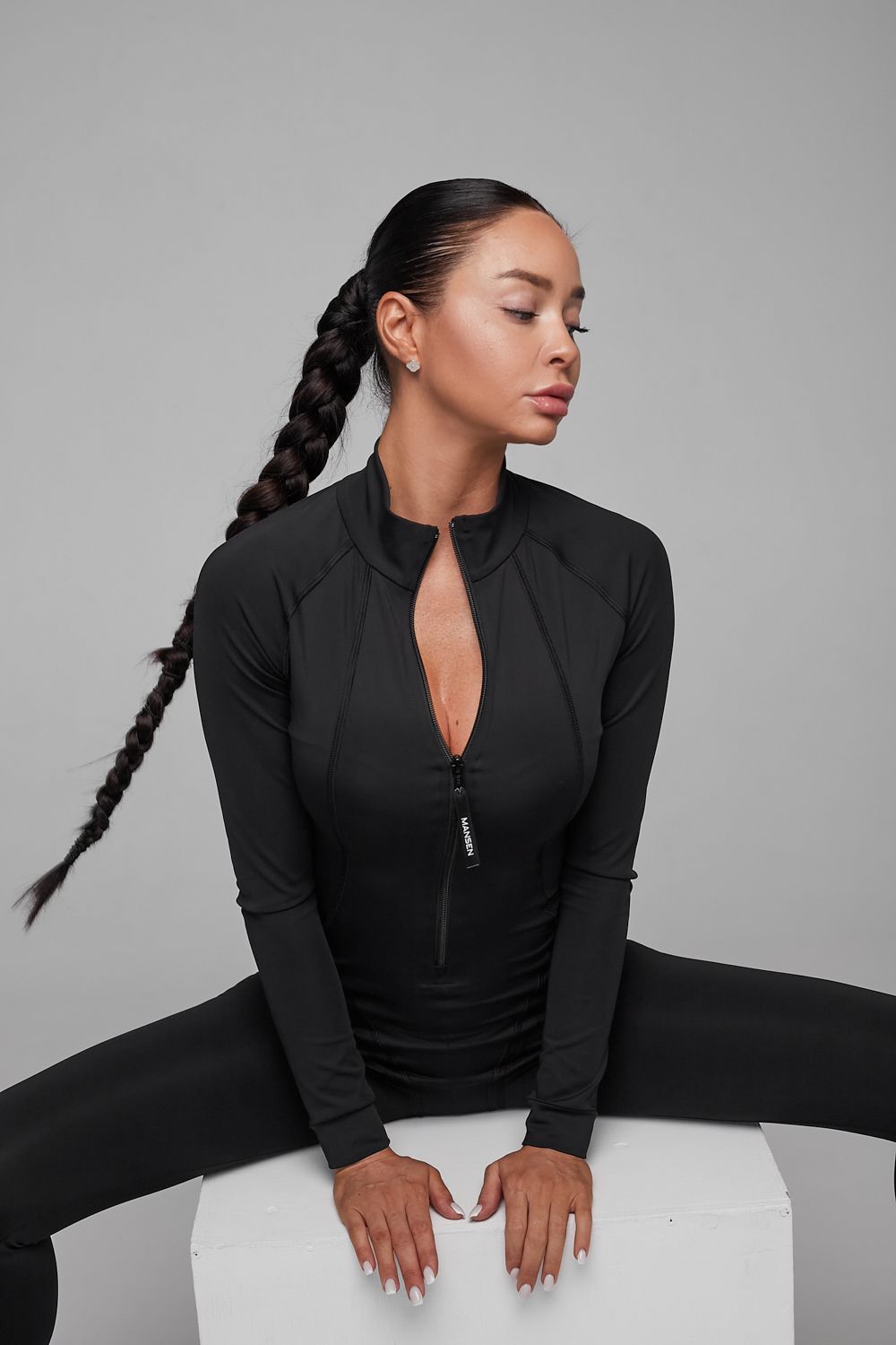 Комбинезон Fit Black с леггинсами