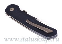 Нож Bob Terzuola Compact Tactical Folder Blackфотография - 9