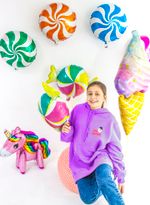 Шар (27"/69 см) Фигура, Конфета 1 шт.