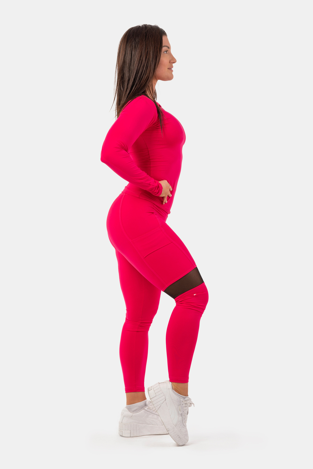 Леггинсы SPORTY SMART POCKET HIGH-WAIST LEGGINGS 404
Розовые