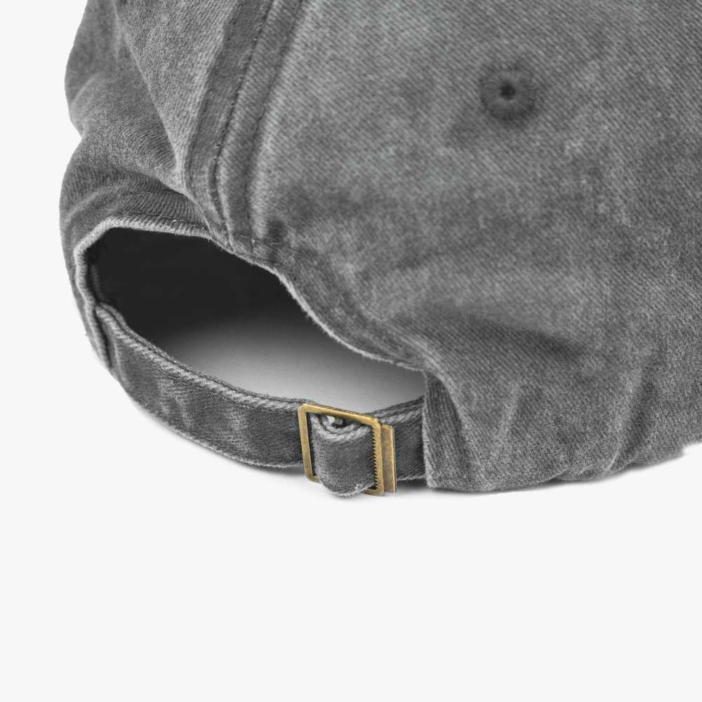 Кепка Молодость Washed Pin серая