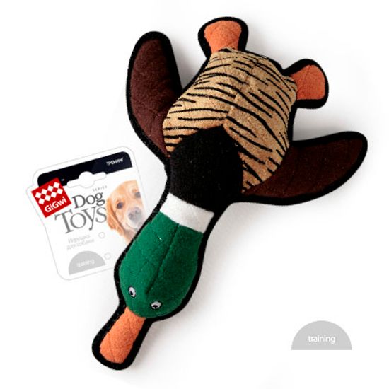 GiGwi Утка для больших собак с пищалкой особо прочная