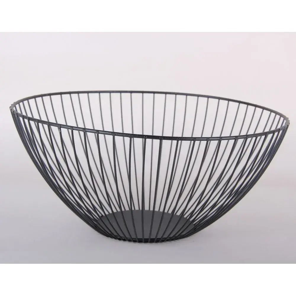 Ваза для фруктов черный 25,5см