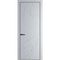 Фото межкомнатной двери эмаль Profil Doors 5PE лайт грей глухая кромка чёрная