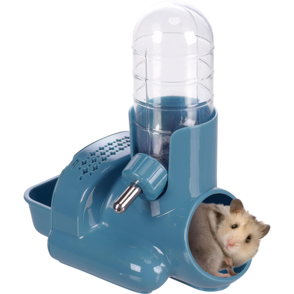 Кормушка-поилка для грызунов Flamingo Hamtaro, 124 мл