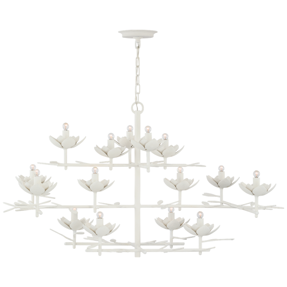 Люстра Visual Comfort Clementine 48" Low Wide Tiered Chandelier (Open Box)