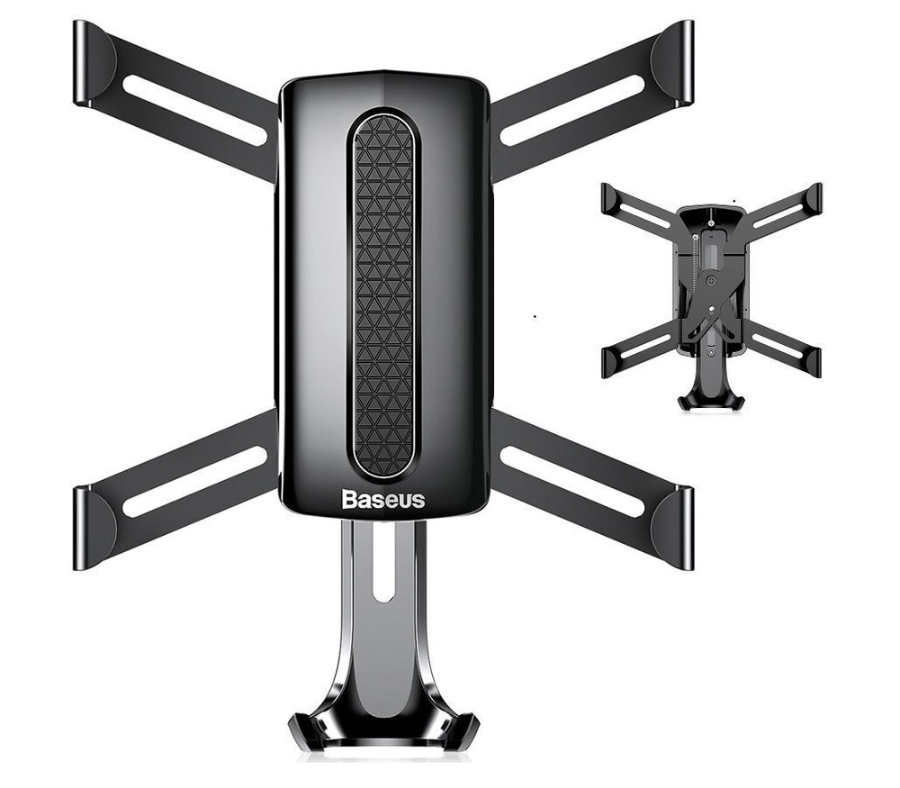 Держатель Baseus Spiderman Gravity Car Mount Black SUYL-SP01