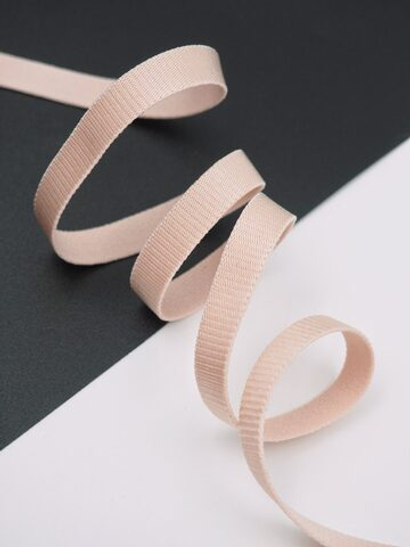 Резинка бретелечная серебристый пион глянцевая ширина 10 мм Lauma (Латвия)