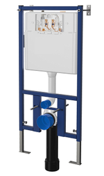 Инсталляция Loranto для подвесного унитаза с металлической рамой, двойной системой слива 3/6 литров