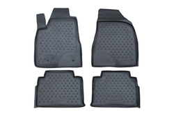 Коврики в салон для LEXUS RX350 2003-2009, 4 шт. (полиуретан, серые) NLC.29.09.211