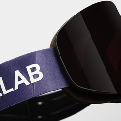 Ремешок для масок WHITELAB Purple Paint Streaks/White