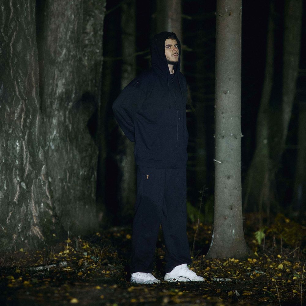 Брюки Смерч Прямые Оверсайз Черные