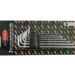 Набор ключей TORX Г-образных экстра длинных 7пр.(Т10,Т15,Т20,Т25,Т27,Т30,Т40) в пластиковом держателе RockForce##Rock FORCE RF-5071XL