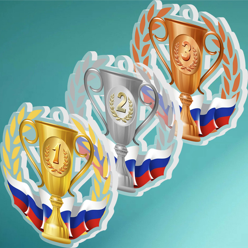 Акриловая медаль 1712