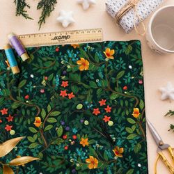 Ткань премиум шелк искусственный Армани ночная мелодия