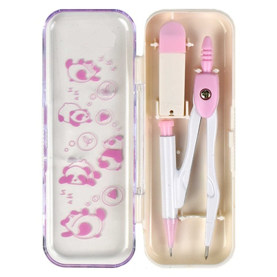 Циркуль в комплекте со сменными грифелями, ПАНДЫ