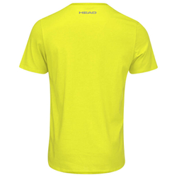 Детская теннисная футболка Head Club Basic T-Shirt - Yellow