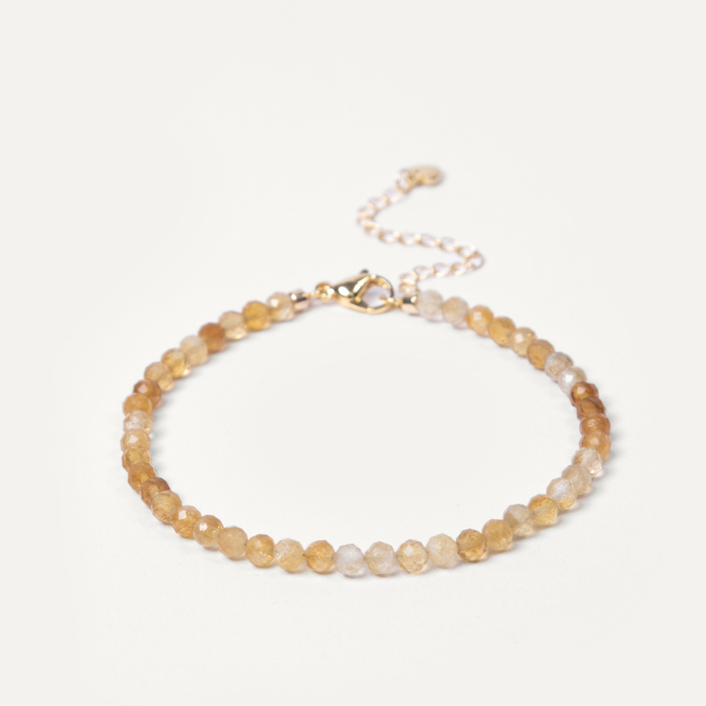 Браслет на ногу Facets YEL