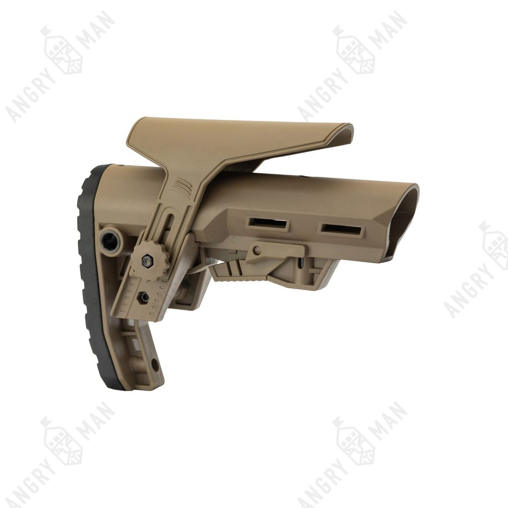 Облегченный телескопический приклад Альфа с подщечником, К.Арма / K.Arma