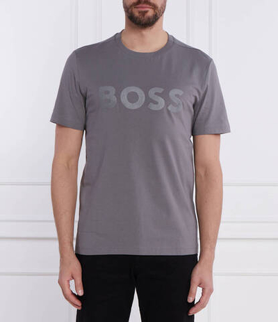 Футболка Tee Mirror 1 BOSS GREEN - серый(50506363)