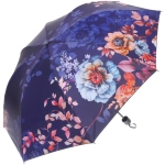 Зонт механический ветроустойчивый, матовая ручка «BESTzontik - exoticа», микс цвет, длина 25см, d-110см