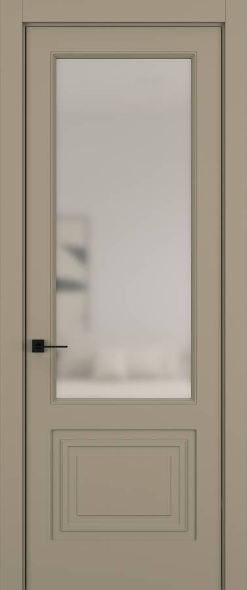 Дверь 02V ELEGANT Матовый Серо-бежевый