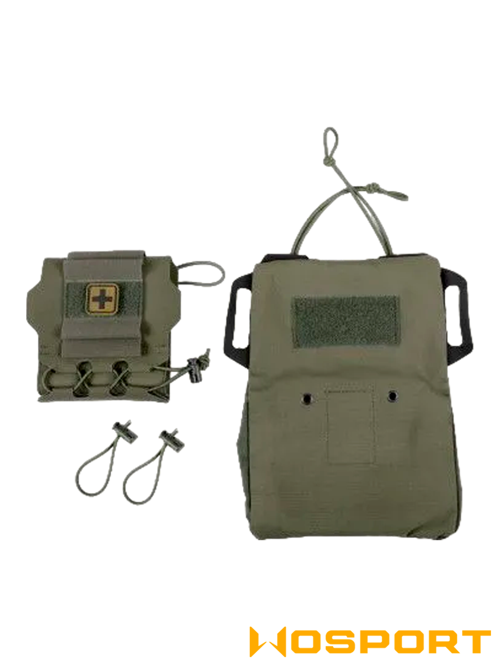 Подсумок медицинский WoSporT Rapid Deployment IFAK Kits (Medium) (BP-87-RG). Олива