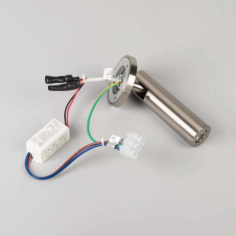 Светильник SP-READER-NB-R60-3W Warm2700 (NI, 20 deg, 230V) (Arlight, IP20 Металл, 3 года) 053087