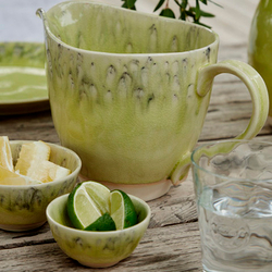 Кувшин Madeira керамика Costa Nova цвет зеленый лимон купить