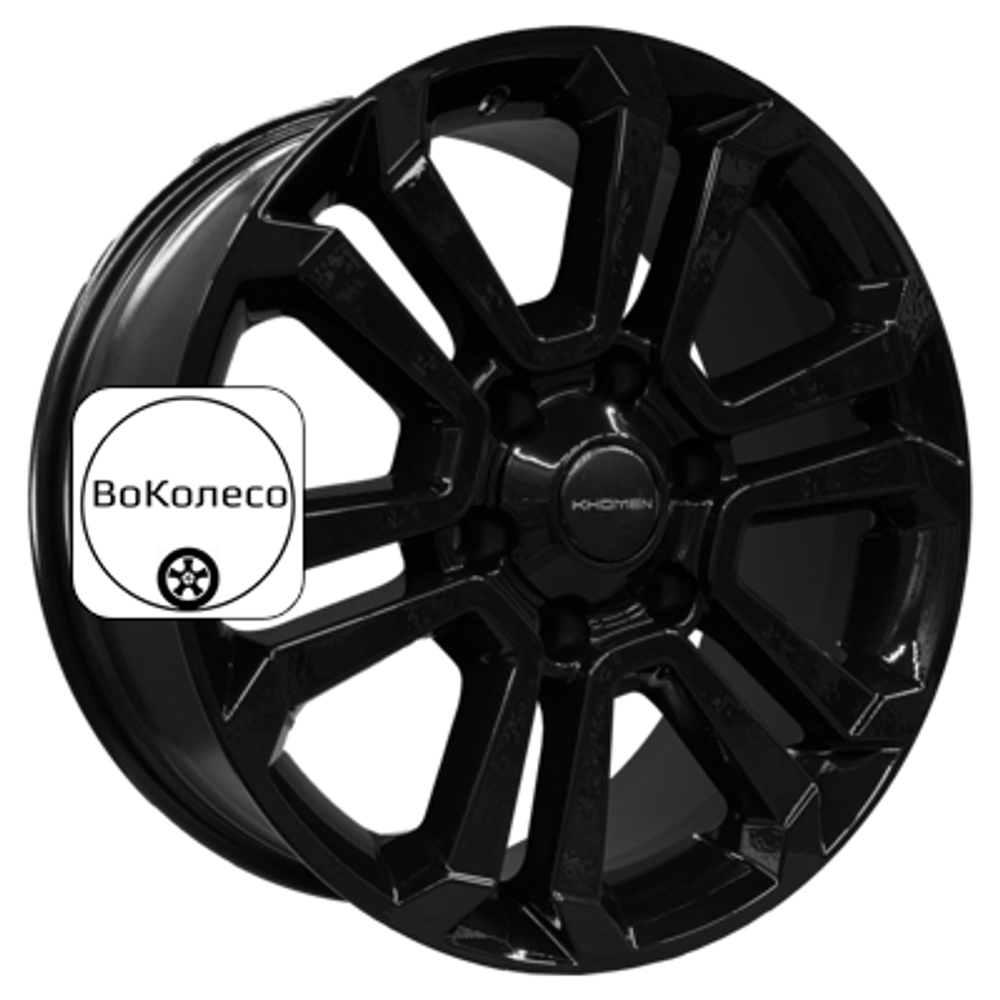 7,5x18/6x139,7 ET36 D100,1 KHW1817 (Tank 300/500) Black Khomen Wheels